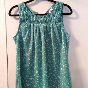 Teal Sleeveless Tank
